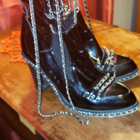 Chain boots size 8 - Picture 6 of 6